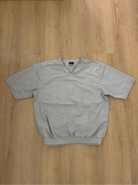 Nike Golf Men's Short Sleeve V-Neck Pullover - Light Gray
